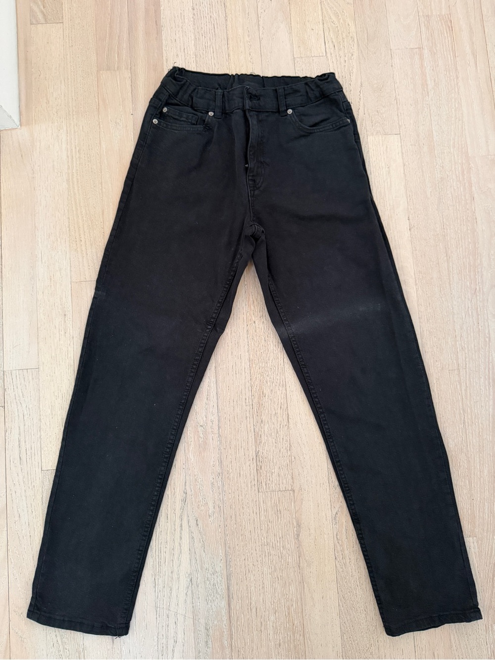 Zara Kids Black Straight Jeans